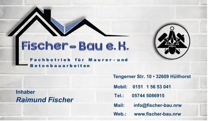 Firmenlogo der Firma Fischer-Bau
